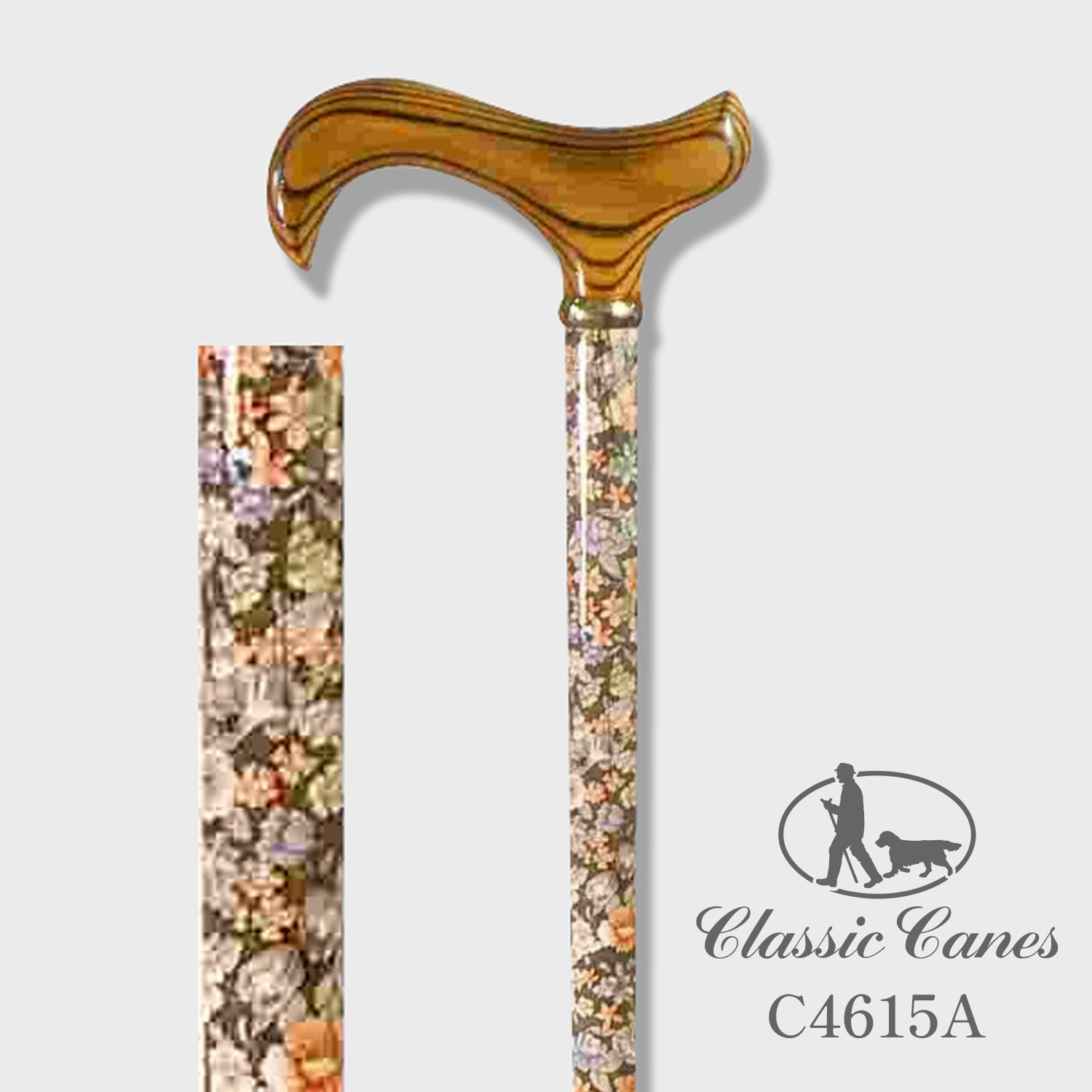 【Classic Canesステッキ】C4615A　オータムゴールド