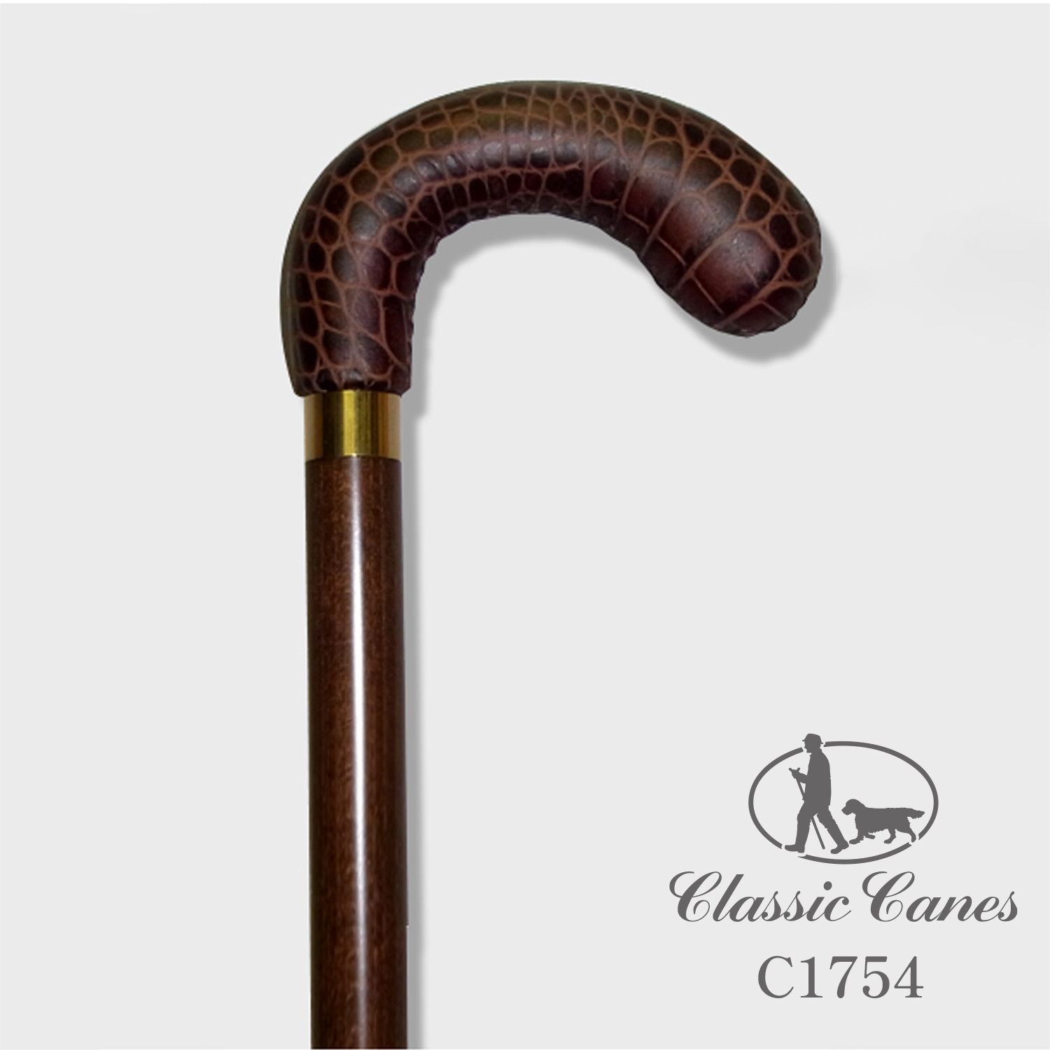 【Classic Canesステッキ】C1754　ゴルフダービー